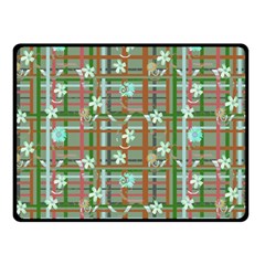 Textile Fabric Double Sided Fleece Blanket (small)  by HermanTelo