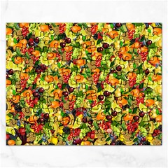 Background Pattern Structure Fruit Rectangular Jigsaw Puzzl by Pakrebo