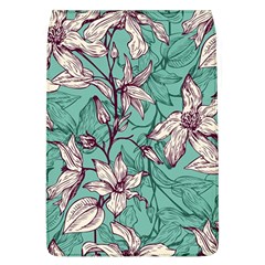Vintage Floral Pattern Removable Flap Cover (l) by Sobalvarro