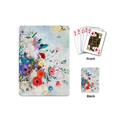 Floral Bouquet Playing Cards Single Design (mini) by Sobalvarro