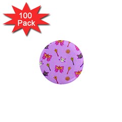 Moon 1  Mini Magnets (100 Pack)  by Mezalola