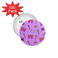 Moon 1 75  Buttons (100 Pack)  by Mezalola