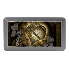 Wonderful Elegant Steampunk Heart, Beautiful Clockwork Memory Card Reader (mini) by FantasyWorld7