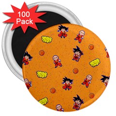 Dragonball 3  Magnets (100 Pack) by Mezalola