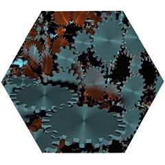 Gear Gears Technology Transmission Wooden Puzzle Hexagon by Simbadda