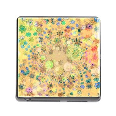Flowers Color Colorful Watercolour Memory Card Reader (square 5 Slot) by Simbadda