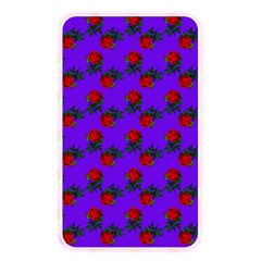 Red Roses Blue Purple Memory Card Reader (rectangular) by snowwhitegirl