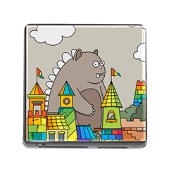 Kids Drawing Children Artwork Art Memory Card Reader (square 5 Slot) by Simbadda