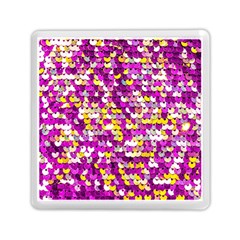 Funky Sequins Memory Card Reader (square) by essentialimage