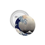 Image Woodblock Printing Woodcut 1.75  Buttons Front