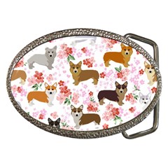 Corgis Corgi Pattern Belt Buckles by Sudhe