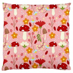 Floral Surface Pattern Design Standard Flano Cushion Case (one Side) by Sudhe