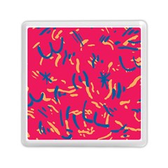Pattern Booty Faces Memory Card Reader (square) by Sudhe