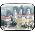 Architecture Old Sky Travel Double Sided Fleece Blanket (Mini)  35 x27  Blanket Front