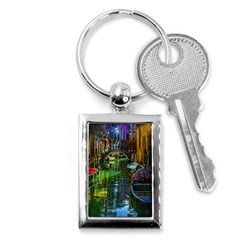 Venice City Italy Architecture Key Chain (rectangle) by Simbadda