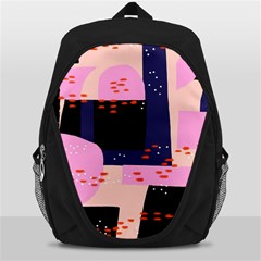 Vibrant Tropical Dot Patterns Backpack Bag by Vaneshart