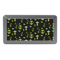 Alien Ufo Pattern Memory Card Reader (mini) by Vaneshart