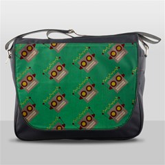 Toy Robot Messenger Bag by Vaneshart