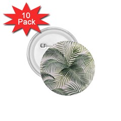 Vector Palm Leaves Pattern  Illustration 1 75  Buttons (10 Pack) by Vaneshart