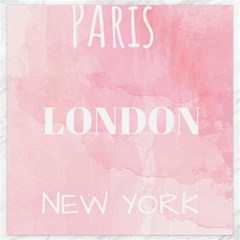 Paris, London, New York Canvas 20  X 20  by Lullaby