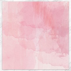 Pink Blurry Pastel Watercolour Ombre Canvas 12  X 12  by Lullaby
