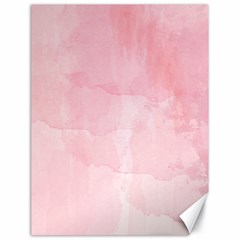 Pink Blurry Pastel Watercolour Ombre Canvas 18  X 24  by Lullaby