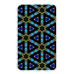 Stained Glass Pattern Church Window Memory Card Reader (rectangular) by Simbadda