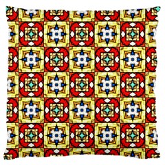 Church Pattern Church Texture Large Flano Cushion Case (two Sides) by Simbadda