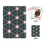Stained Glass Pattern Church Window Playing Cards Single Design (Rectangle) Back