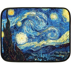 Starry Night Fleece Blanket (mini) by Vaneshart