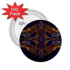 Abstract Art Artwork Fractal 2 25  Buttons (100 Pack)  by Wegoenart