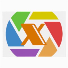 Xcoin Logo 200x200 Large Glasses Cloth (2 Sides) by Ipsum
