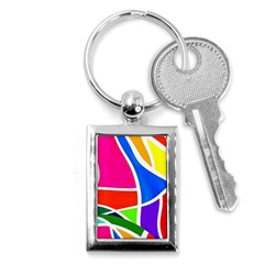 Abstract Background Key Chain (rectangle) by Vaneshart
