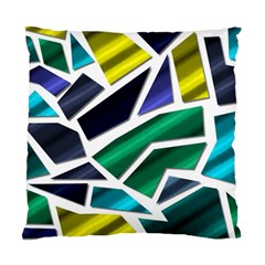 Mosaic Shapes Standard Cushion Case (one Side) by Vaneshart