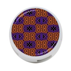 Abstract Clutter Pattern Vintage 4-port Usb Hub (two Sides) by Vaneshart