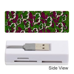 Green Fauna And Leaves In So Decorative Style Memory Card Reader (stick) by pepitasart