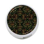 Seamless Pattern Background 4-Port USB Hub (One Side) Front