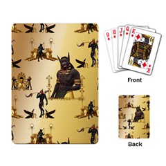 Anubis The Egyptian God Pattern Playing Cards Single Design (rectangle) by FantasyWorld7
