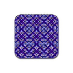 Symmetry Rubber Coaster (square)  by Sobalvarro