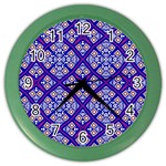 Symmetry Color Wall Clock Front