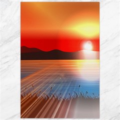 Sunset Water River Sea Sunrays Canvas 20  X 30  by Mariart