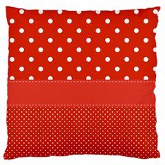 Polka Dots Two Times Large Flano Cushion Case (two Sides) by impacteesstreetwearten
