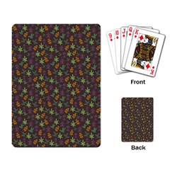 Tribal Leaves House Art Tribal Art Playing Cards Single Design (rectangle) by Wegoenart