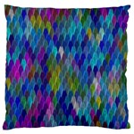 Background  Large Flano Cushion Case (Two Sides) Front