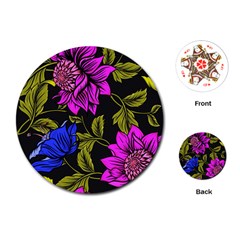 Botany  Playing Cards Single Design (round) by Sobalvarro