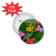 Tropical Greens 1 75  Buttons (100 Pack)  by Sobalvarro