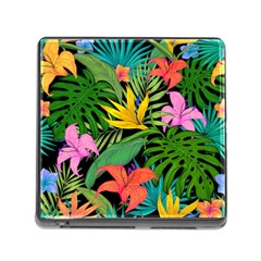 Tropical Greens Memory Card Reader (square 5 Slot) by Sobalvarro