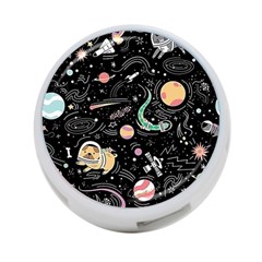 Animals Galaxy Space 4-port Usb Hub (one Side) by Vaneshart