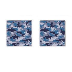 Military Seamless Pattern Cufflinks (square) by Vaneshart