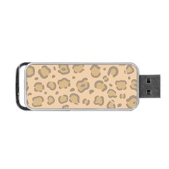 Leopard Print Portable Usb Flash (one Side) by Sobalvarro